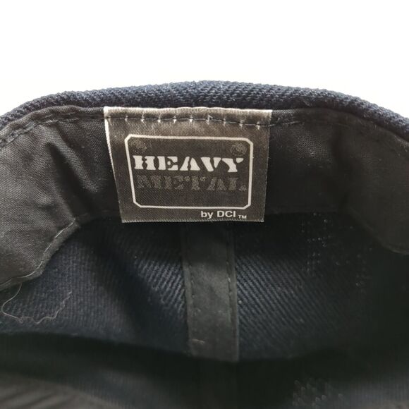 Live 2 Ride Ride 2 Live Strapback Hat Blue One Size 6 Panel Heavy Metal - Picture 8 of 9